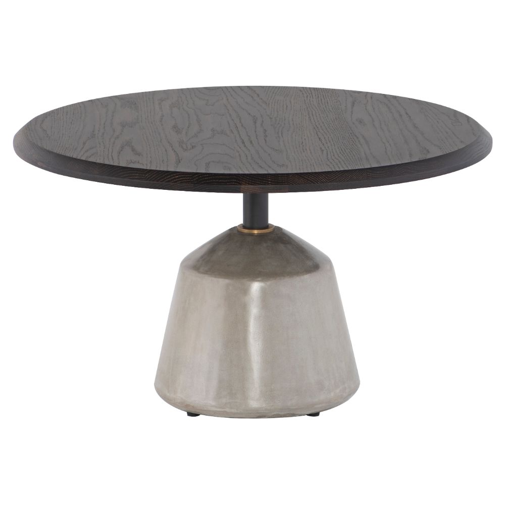 Nuevo HGDA702 Exeter Side Table in Seared/Grey